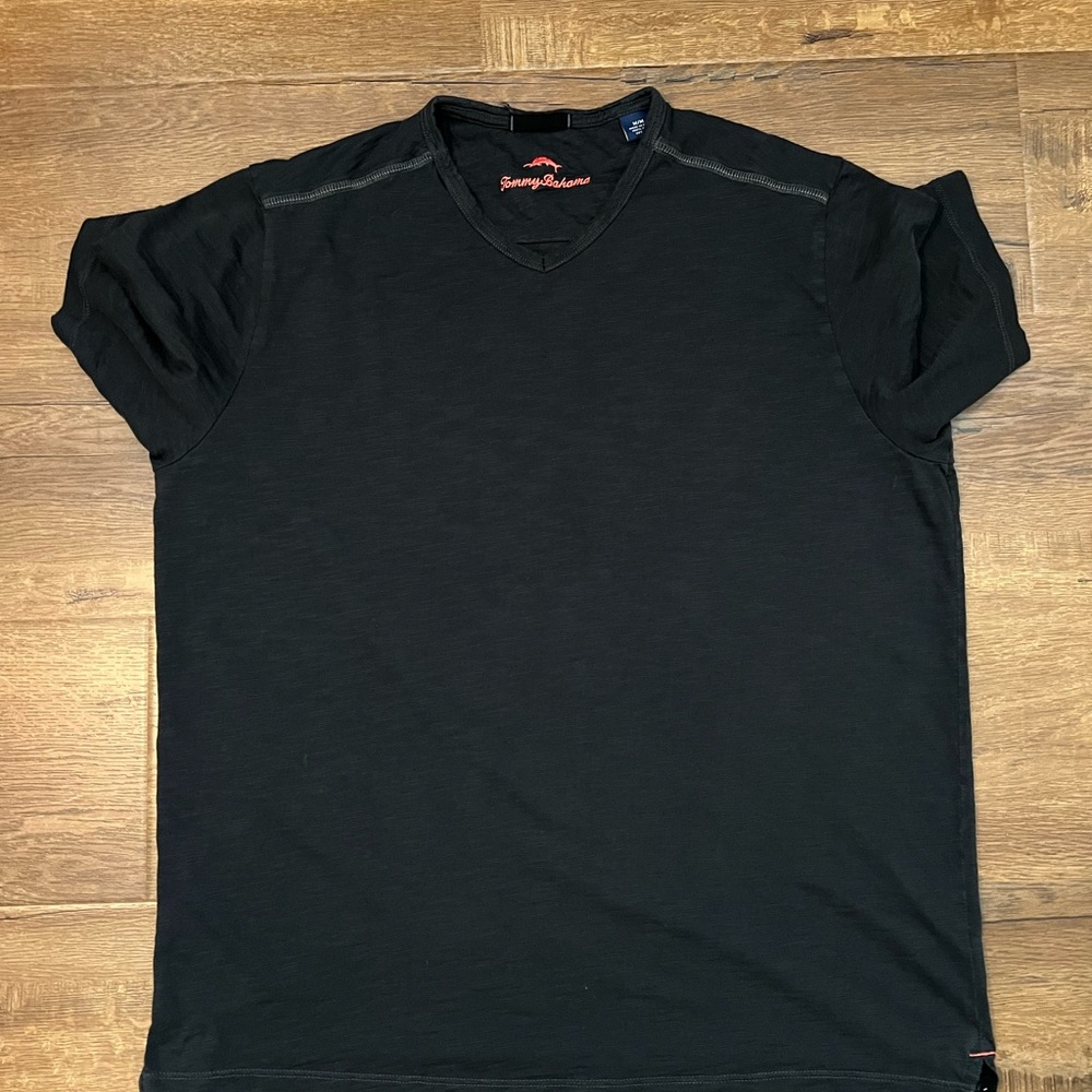 Tommy Bahama - Black V-Neck - Medium